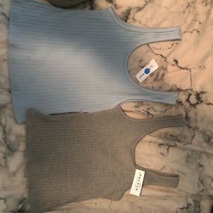 Two Pacsun Ribbed Tank Tops (new w/ tags)